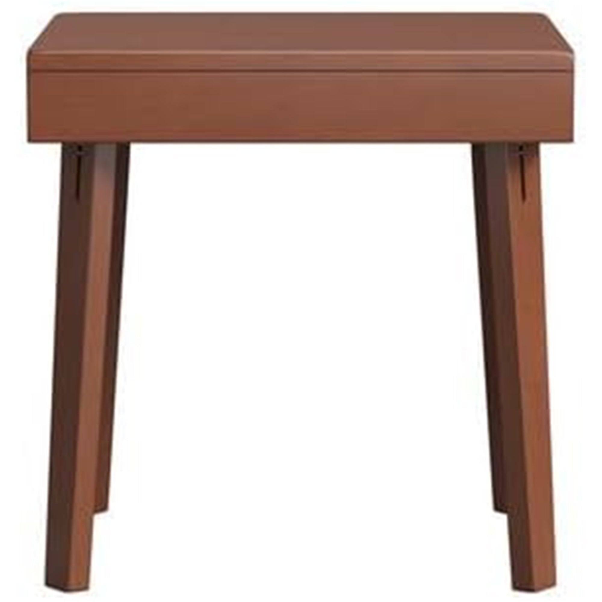 Stakmore Wooden Folding End Table, No Assembly, Espresso Finish, 19 x 15 x 19 in
