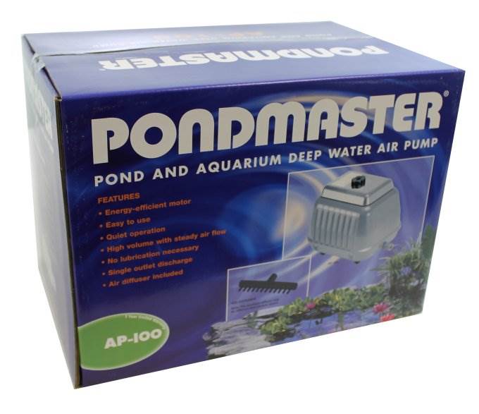 (3) PONDMASTER Deep Water AP 100 Pond Air Pump 10K Gallon AP100 Garden Aquarium
