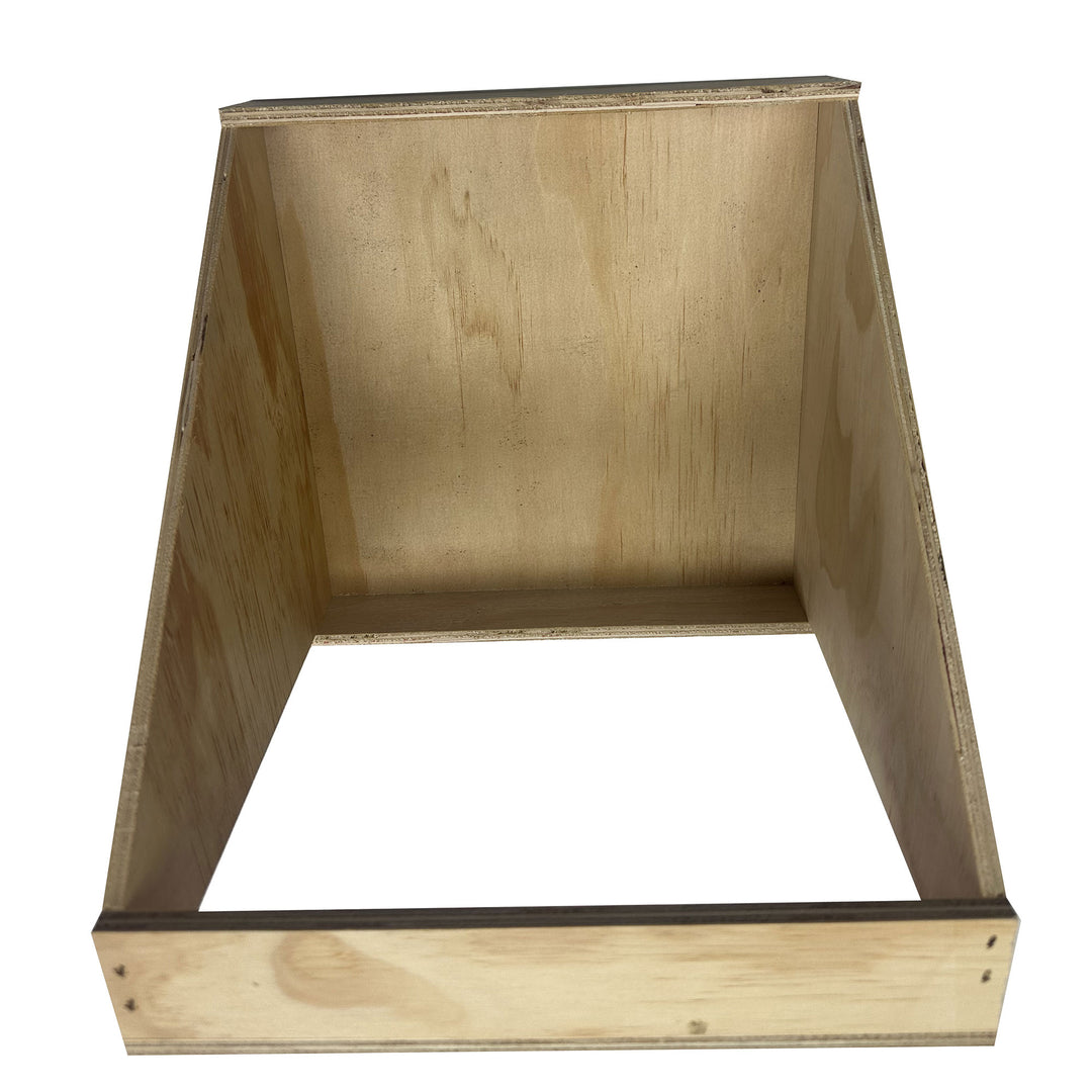 Farm Innovators Wood Nesting Box for Chickens, Ducks & Birds (Open Box)