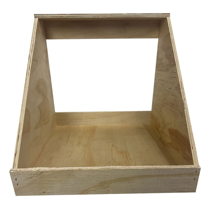 Farm Innovators Wood Nesting Box for Chickens, Ducks & Birds (Open Box)