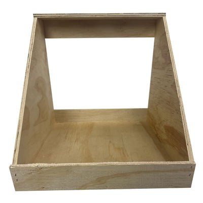 Farm Innovators Wood Nesting Box for Chickens, Ducks & Birds (Open Box) - VMInnovations