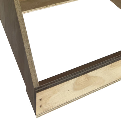 Farm Innovators Wood Nesting Box for Chickens, Ducks & Birds (Open Box) - VMInnovations