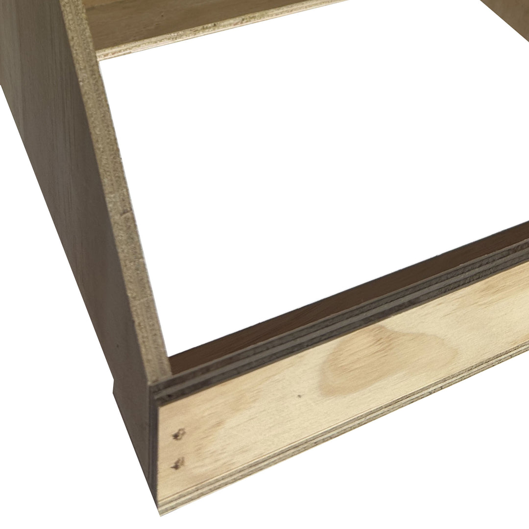 Farm Innovators Single Wood Nesting Box for Chickens, Ducks & Birds (Open Box)