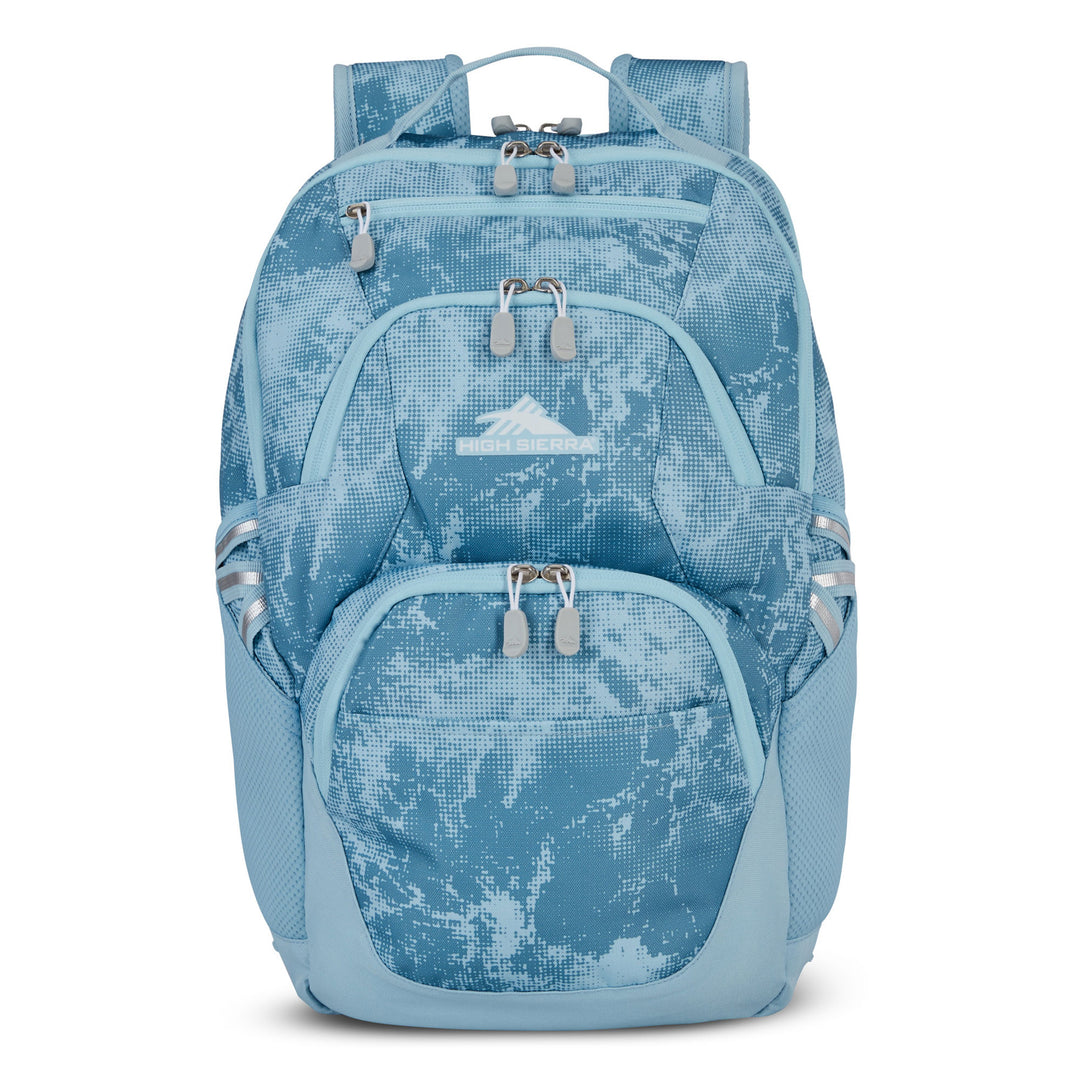 High Sierra Swoop Backpack, Bookbag Fits most 17” Laptops, Waves (Open Box) - VMInnovations