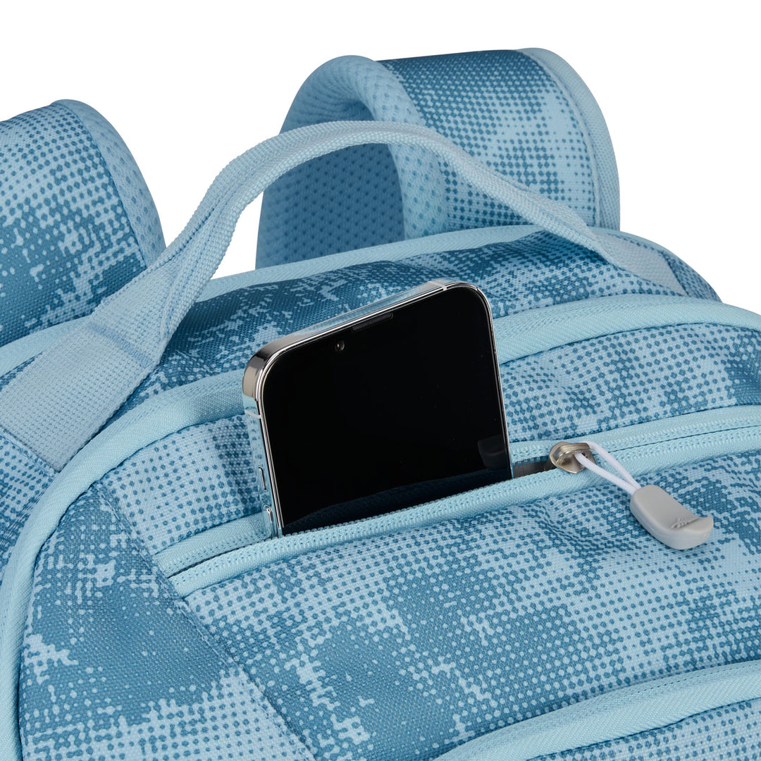 High Sierra Backpack for Laptop, Fits Most 17” Laptops, 30L, Blue Waves (Used)