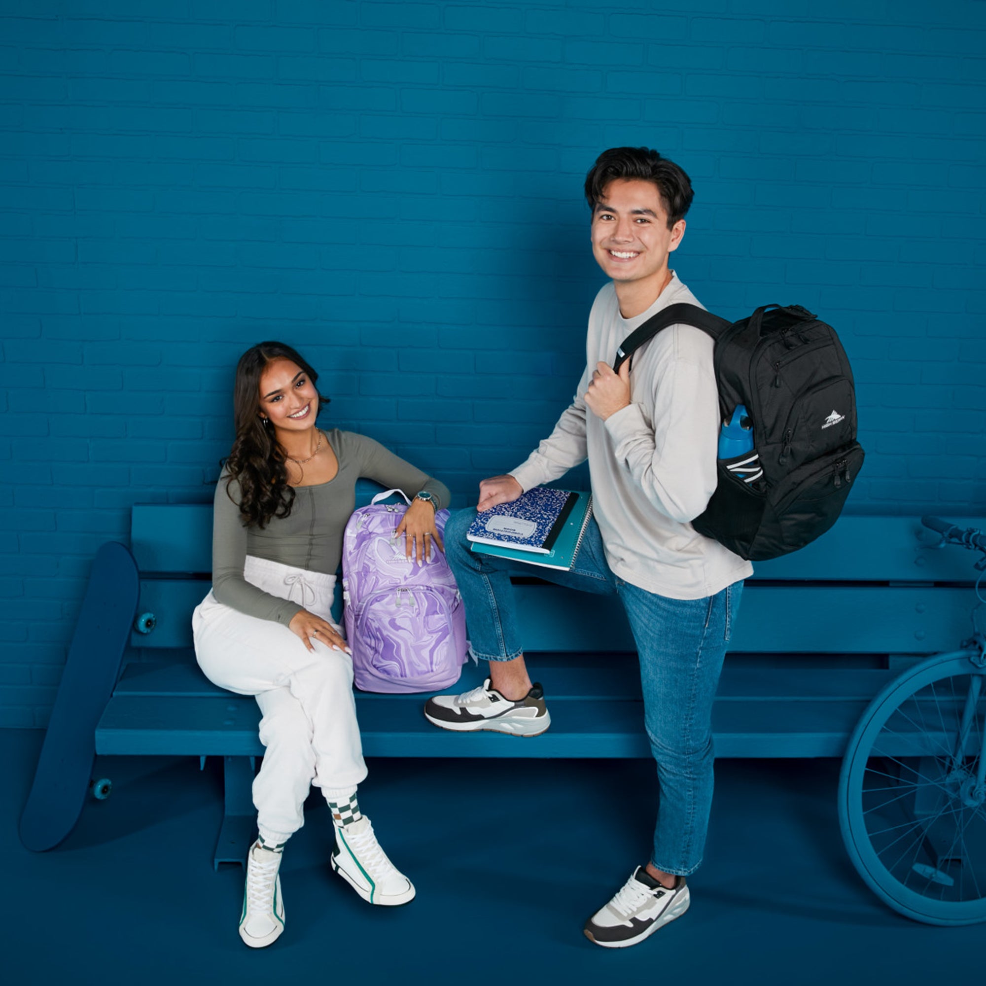High Sierra Backpack, Fits most 17” Laptops,30L Capacity, Lavender (Open Box) - VMInnovations