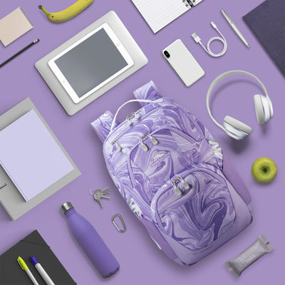 High Sierra Backpack, Fits most 17” Laptops,30L Capacity, Lavender (Open Box) - VMInnovations