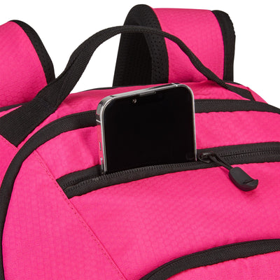 High Sierra Swoop Backpack, Bookbag Fits most 17” Laptops, Flamingo (Open Box)