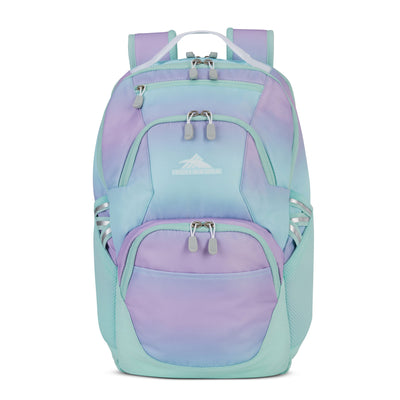High Sierra Backpack, Fits most 17” Laptops, 30L Capacity, Purple Blue(Open Box) - VMInnovations