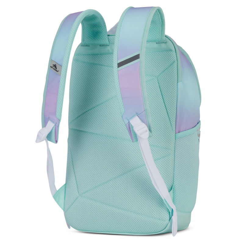 High Sierra Backpack, Fits most 17” Laptops, 30L Capacity, Purple Blue(Open Box)