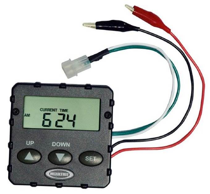 2 MOULTRIE MFH-UDT 6V Universal Digital Replacement Timers - Deer & Hog Feeders