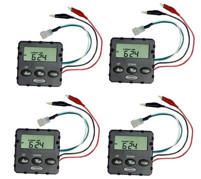 4 MOULTRIE MFH-UDT 6V Universal Digital Replacement Timers - Deer & Hog Feeders