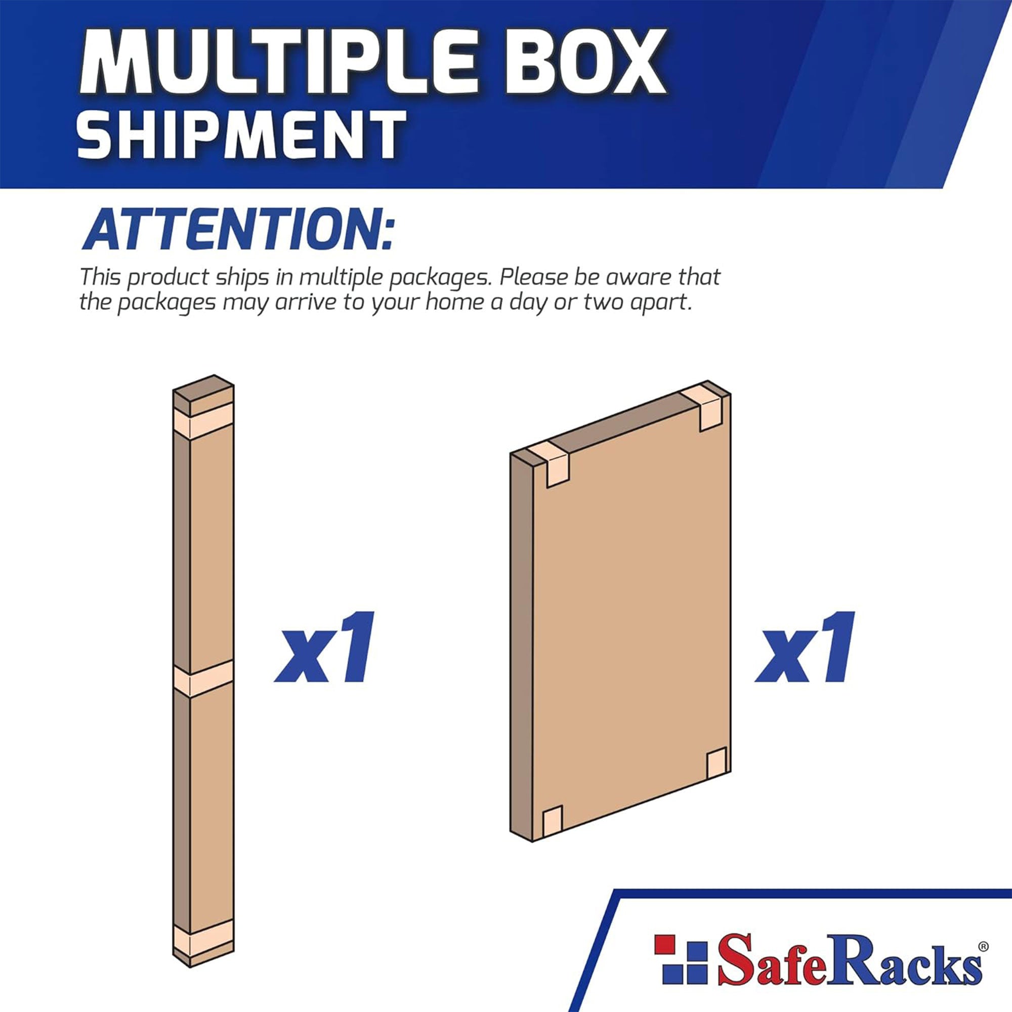 SafeRacks 4' x 6' Overhead Garage Storage Rack Holds Up to 500 Pounds, White