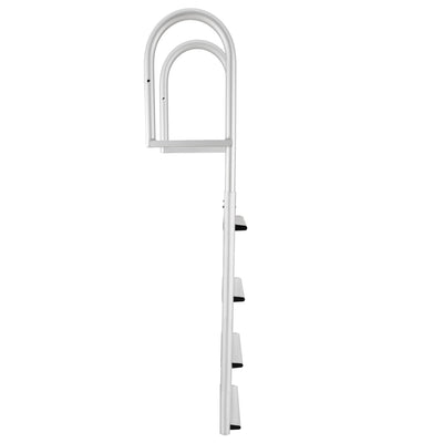 RecPro 4 Step Aluminum Marine Grade Dock and Pier Stationary Ladder (Open Box) - VMInnovations