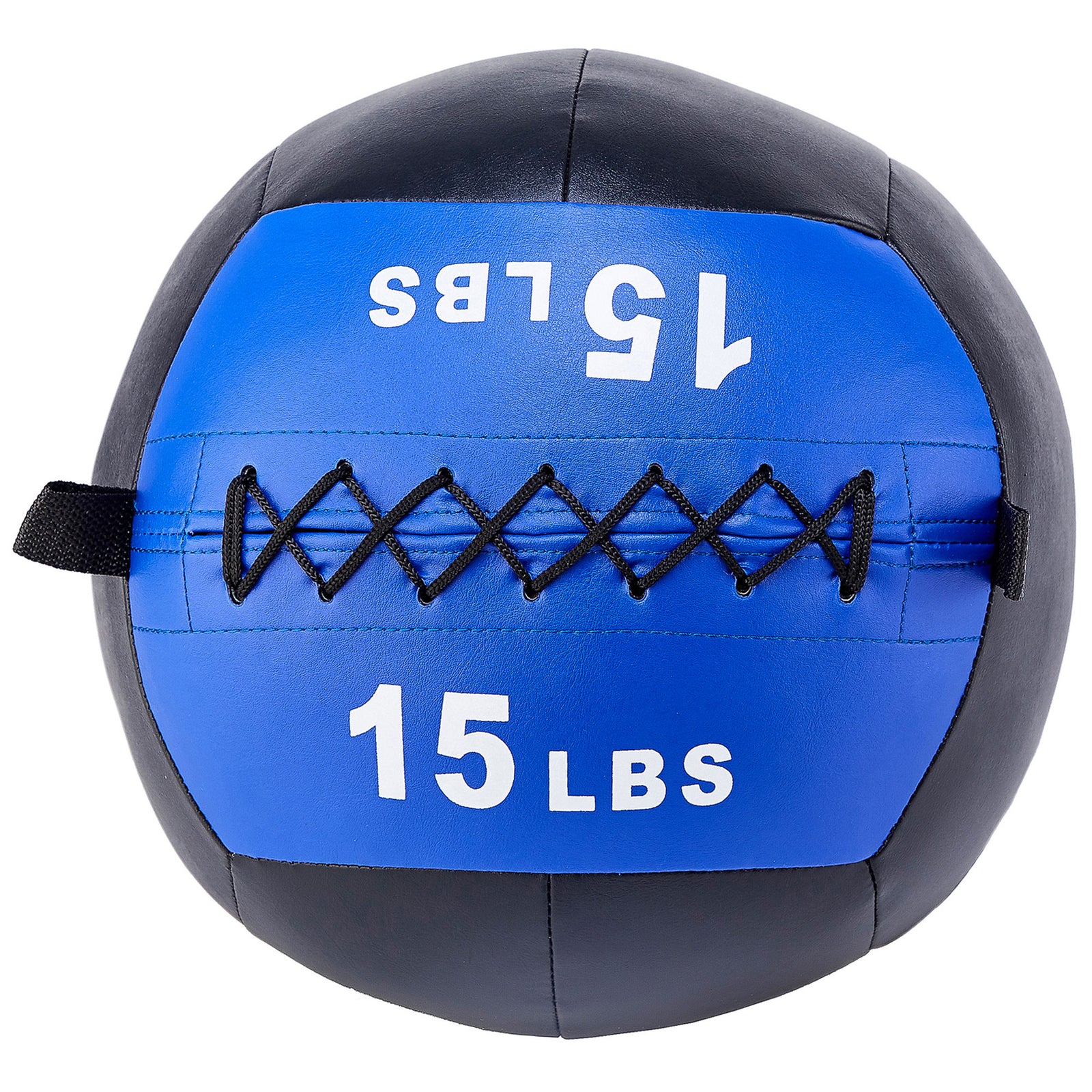 Signature Fitness Weighted Medicine Wall Ball Full Body Workout, 15 lb (Used) - VMInnovations