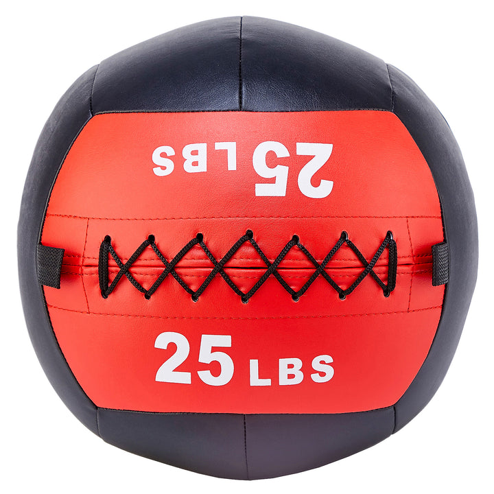 Signature Fitness Weighted Medicine Wall Ball Full Body Workout, 25lb (Open Box)