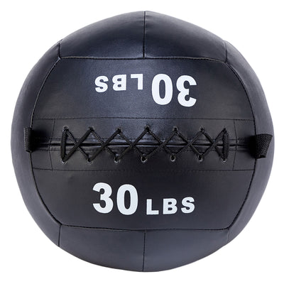 Signature Fitness Weighted Medicine Wall Ball Full Body Workout Equipment, 30 lb