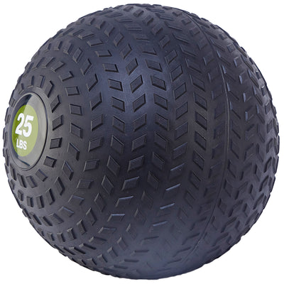 Signature Weighted Slam Ball Full Body Workout Equipment, 25 lb, Black (Used) - VMInnovations