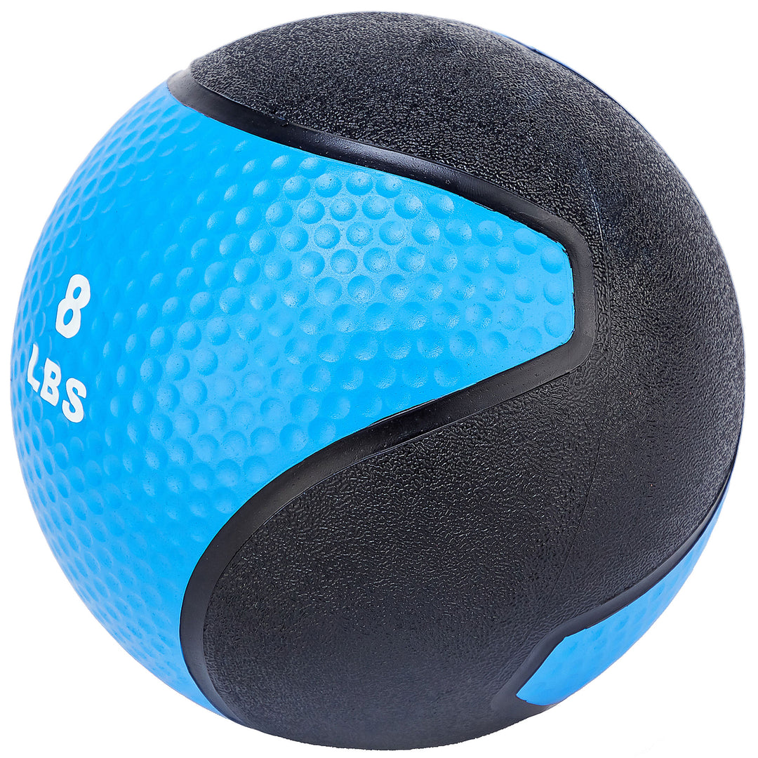 Signature Fitness Medicine Ball Full Body Workout Equipment, 8lb (Open Box)