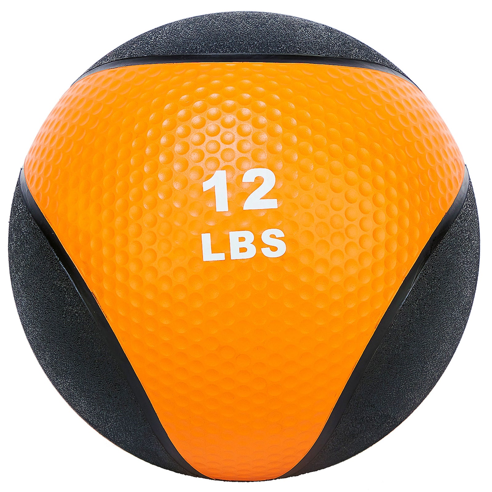 Signature Fitness Medicine Ball Full Body Workout Equipment, 12 Pound (Open Box) - VMInnovations
