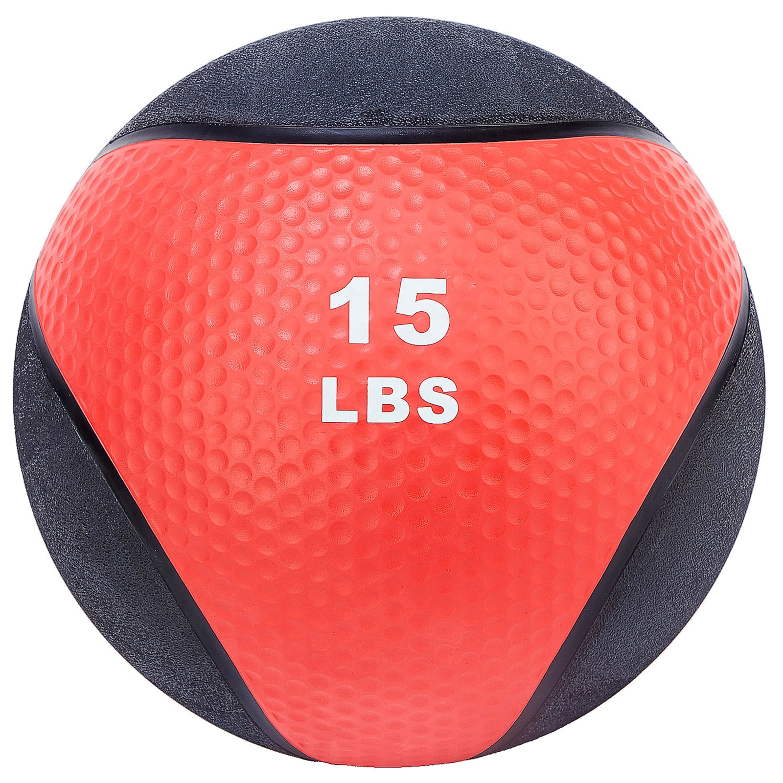 Signature Fitness Weighted Medicine Ball Full Body Workout Equipment, 15lb(Used) - VMInnovations
