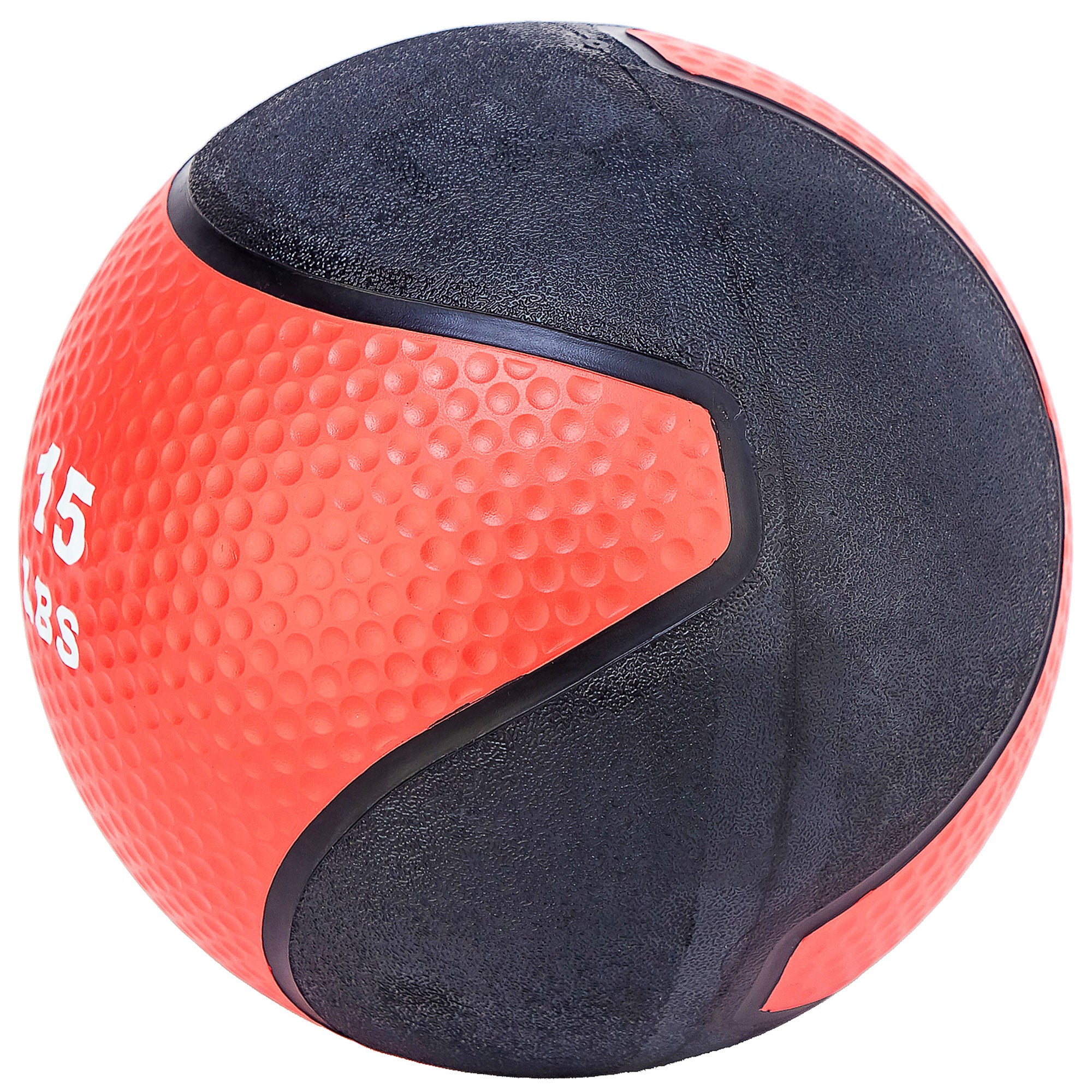 Signature Fitness Weighted Medicine Ball Full Body Workout Equipment, 15lb(Used) - VMInnovations