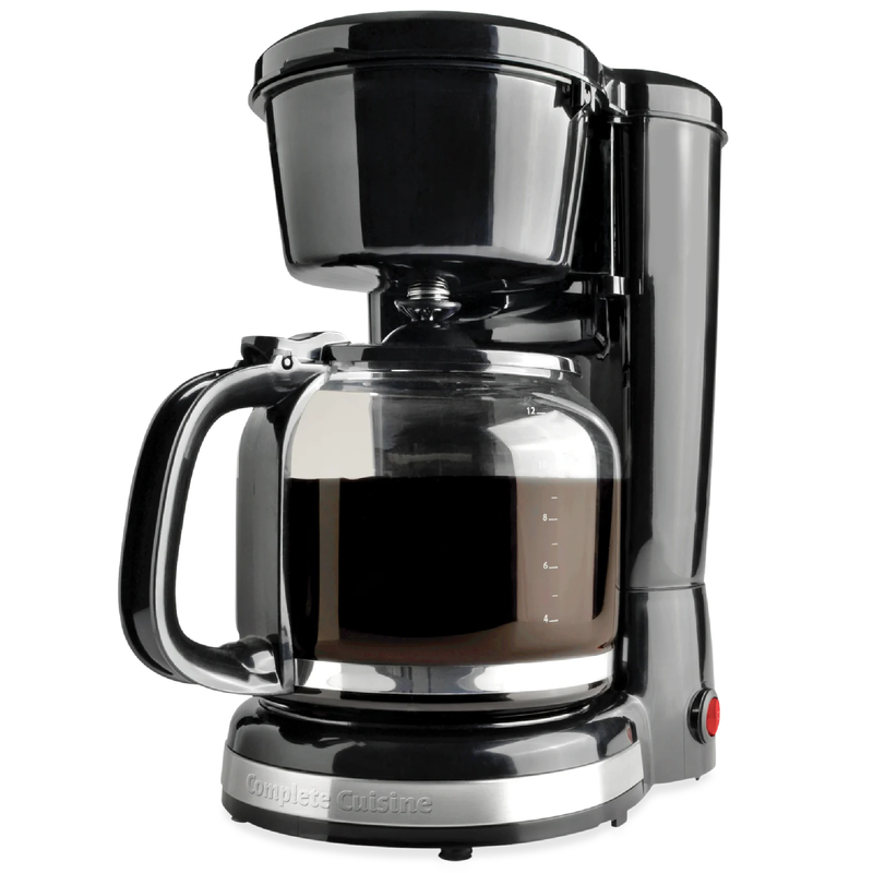 Complete Cuisine CC-1203-12C 12-Cup Stainless-Steel Coffee Maker (Open Box)