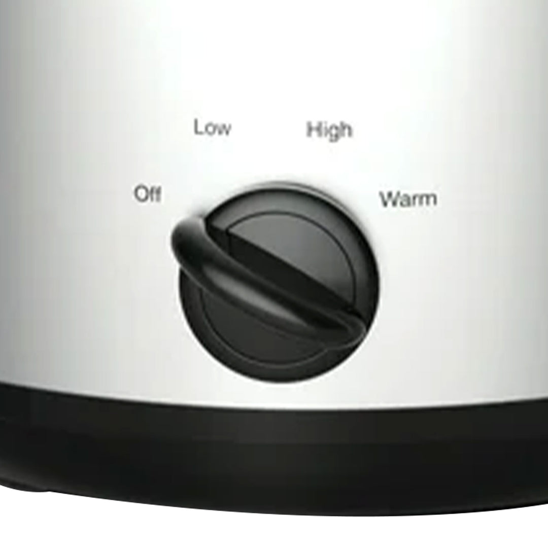 Complete Cuisine CC-3000-SL 3-Quart Round Stainless-Steel Slow Cooker