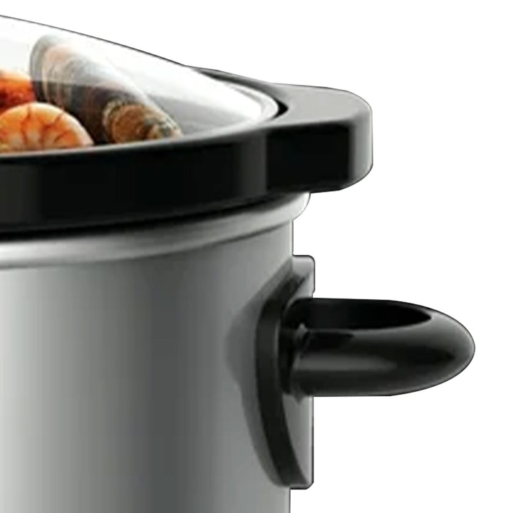 Complete Cuisine CC-3000-SL 3-Quart Round Stainless-Steel Slow Cooker - VMInnovations