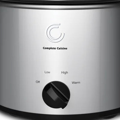 Complete Cuisine CC-1500-SL 1 1/2-Quart Stainless-Steel Slow Cooker (Open Box) - VMInnovations