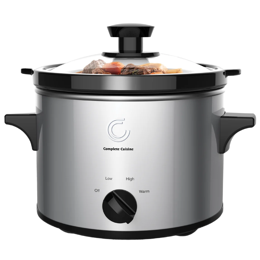 Complete Cuisine CC-1500-SL 1 1/2-Quart Stainless-Steel Slow Cooker (Open Box)