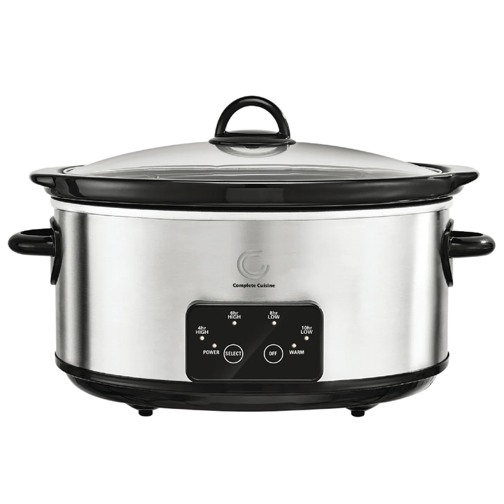 Complete Cuisine CC-6200-SS-PG 6-Quart Programmable Slow Cooker (Used)