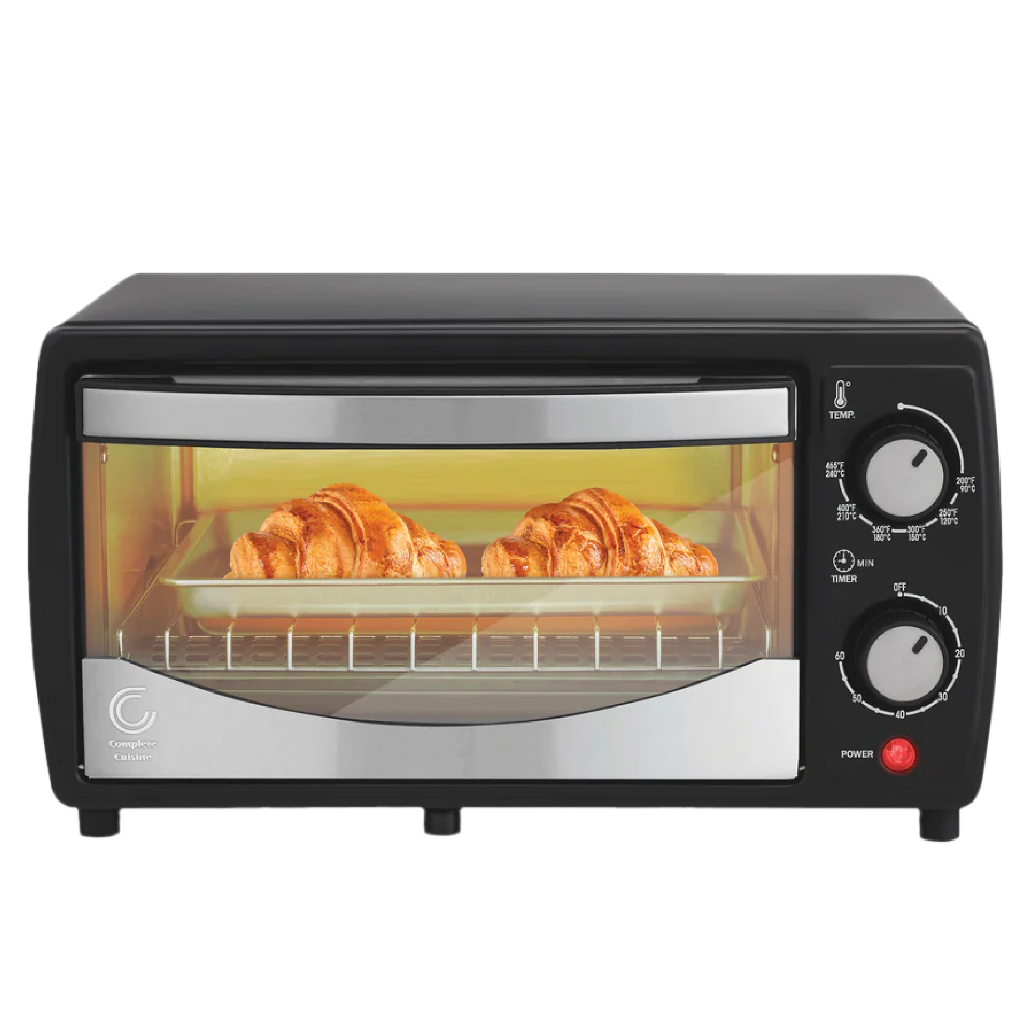Complete Cuisine CC-TOV4400 9-Liter Countertop Toaster Oven for Baking (Used) - VMInnovations