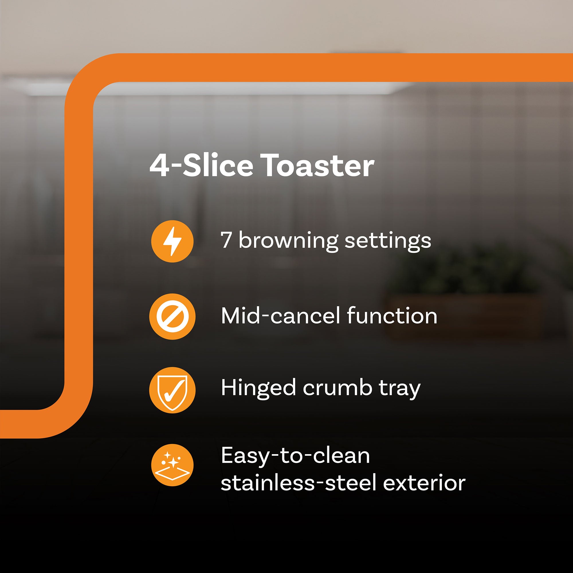 Complete Cuisine CC-TST2000 Compact 2-Slice Toaster, Black (Used) - VMInnovations