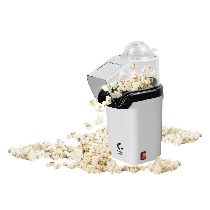Complete Cuisine CC-PM1100 Hot-Air Countertop Popcorn Maker, White