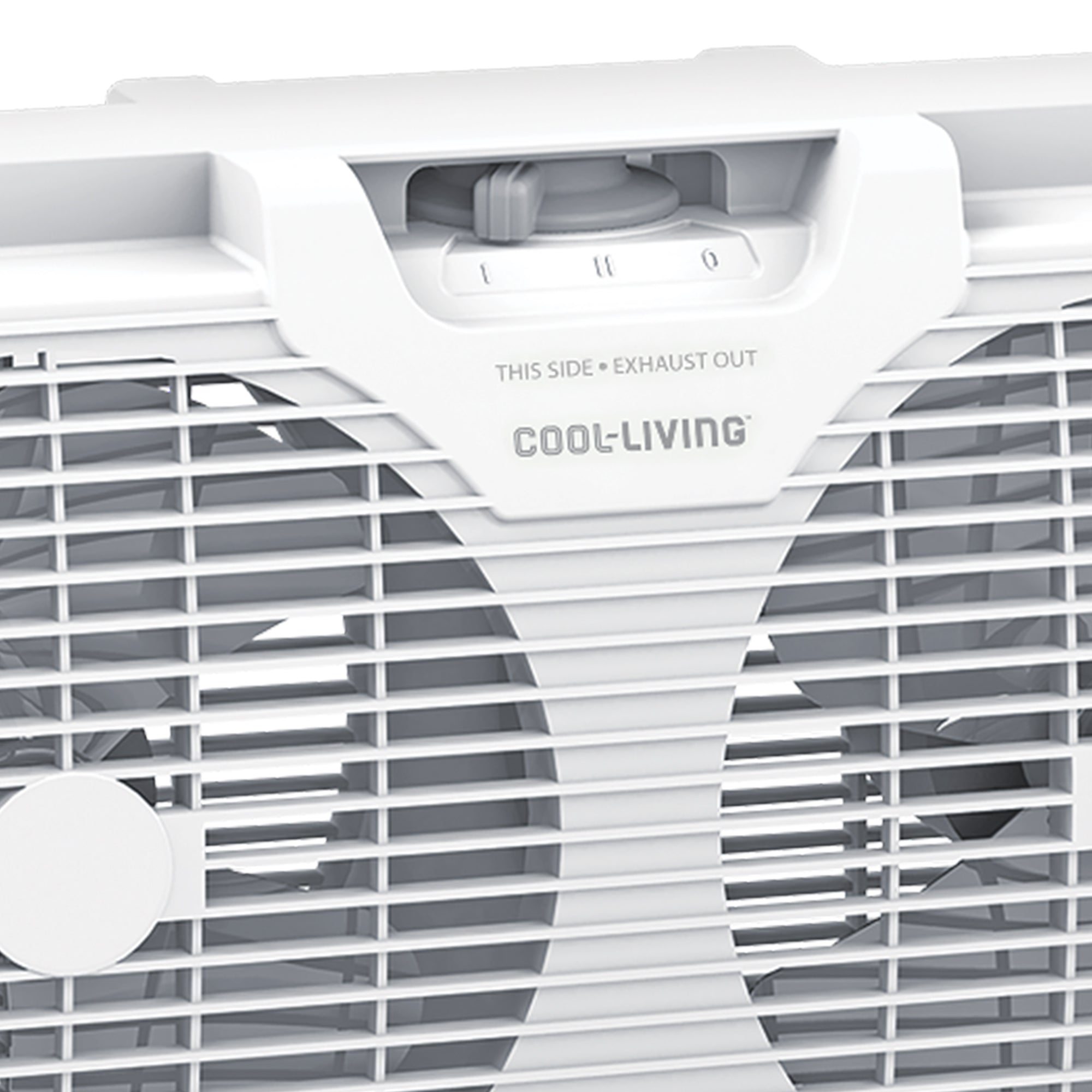 Cool-Living 9-Inch 2-Speed Portable Twin Window Fan with Carry Handle (Open Box) - VMInnovations