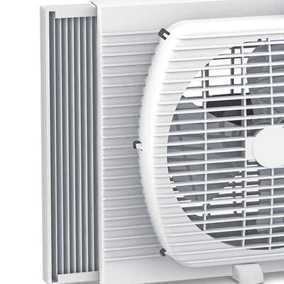 Cool-Living 9-Inch 2-Speed Portable Twin Window Fan with Carry Handle (Open Box) - VMInnovations