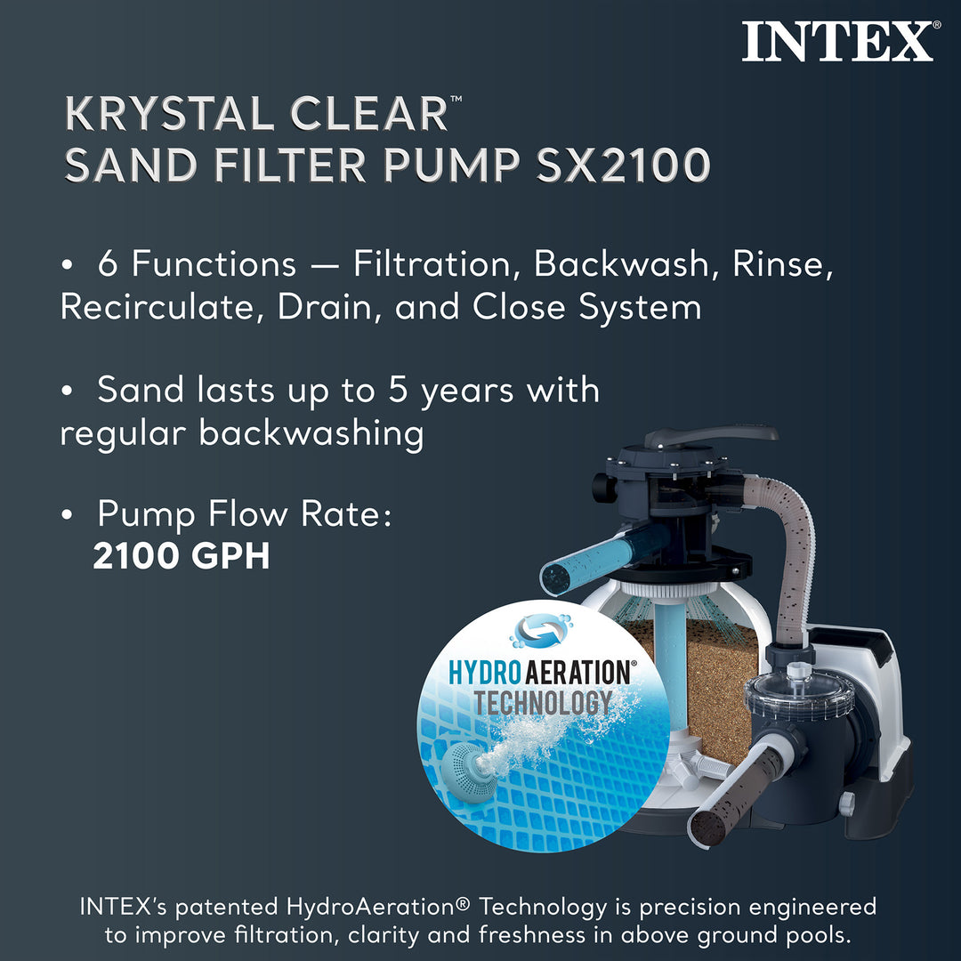 Intex Rectangular Ultra XTR Frame Swimming Pool w/ Pump & Robot Vacuum Cleaner