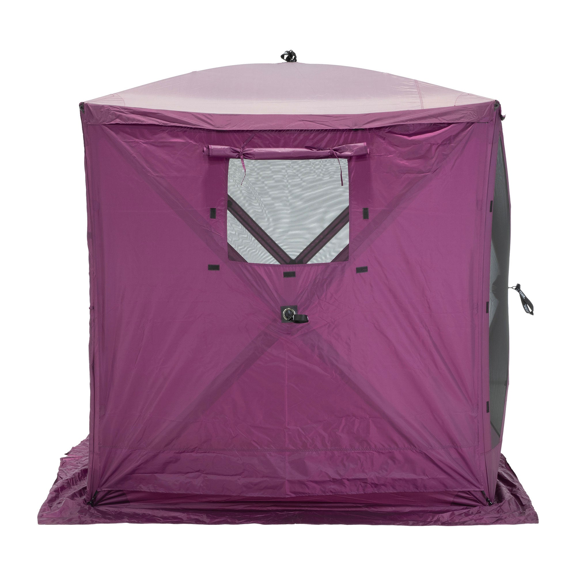 CLAM Quick Set Venture 9x9 Ft Shelter + CLAM Quick Set Tent, Plum (2 Pack) - VMInnovations