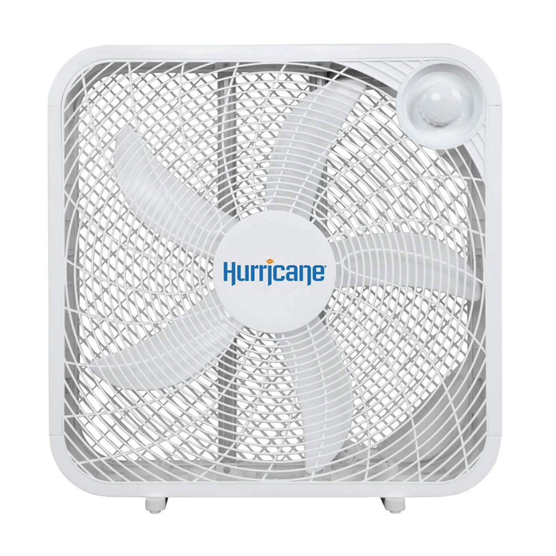 Hurricane 20" Classic Series Box Fan w/3 Efficient Speed Settings (Open Box) - VMInnovations