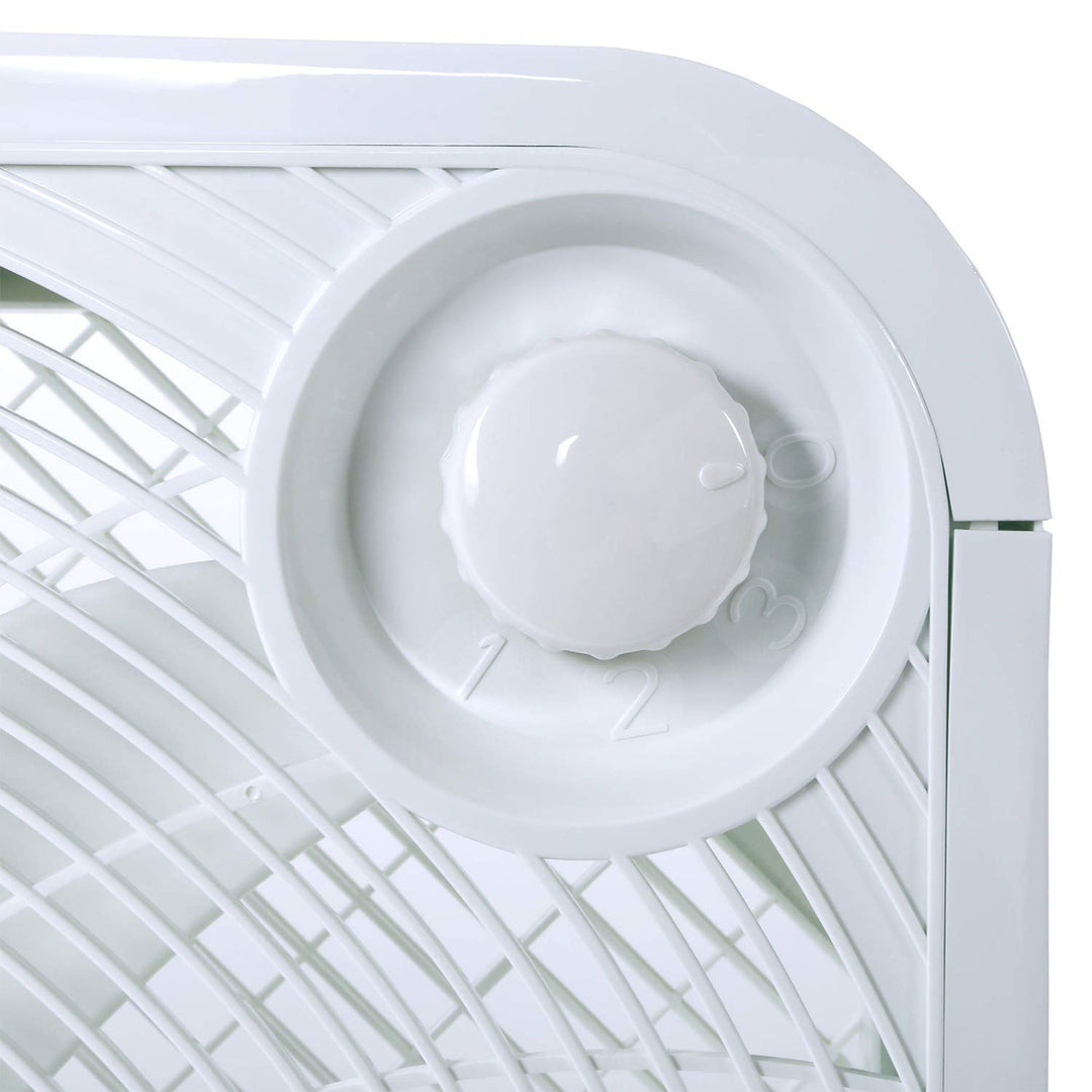 Hurricane 20" Classic Series Box Fan w/3 Efficient Speed Settings (Open Box)