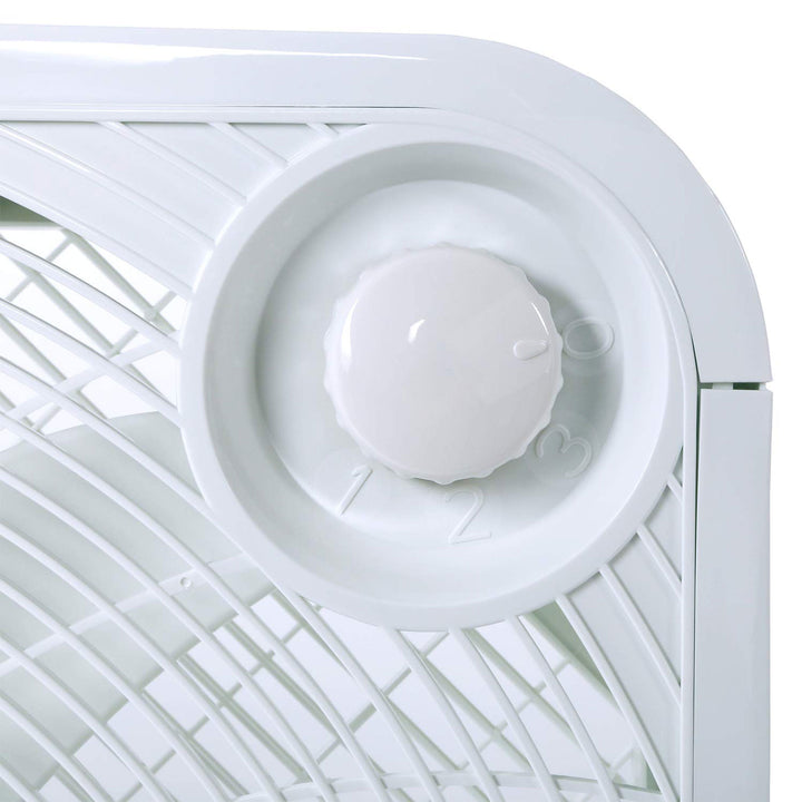 Hurricane 20" Classic Series Box Fan w/3 Efficient Speed Settings (Open Box)