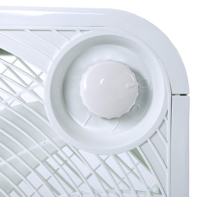 Hurricane 20" Series Floor Box Fan w/3 Efficient Speed Settings (For Parts) - VMInnovations