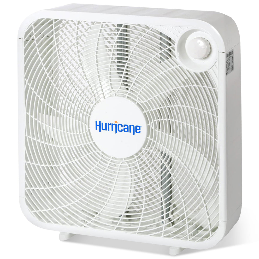 Hurricane 20 Inch Classic Series Floor Box Fan with 3 Efficient Speed Settings