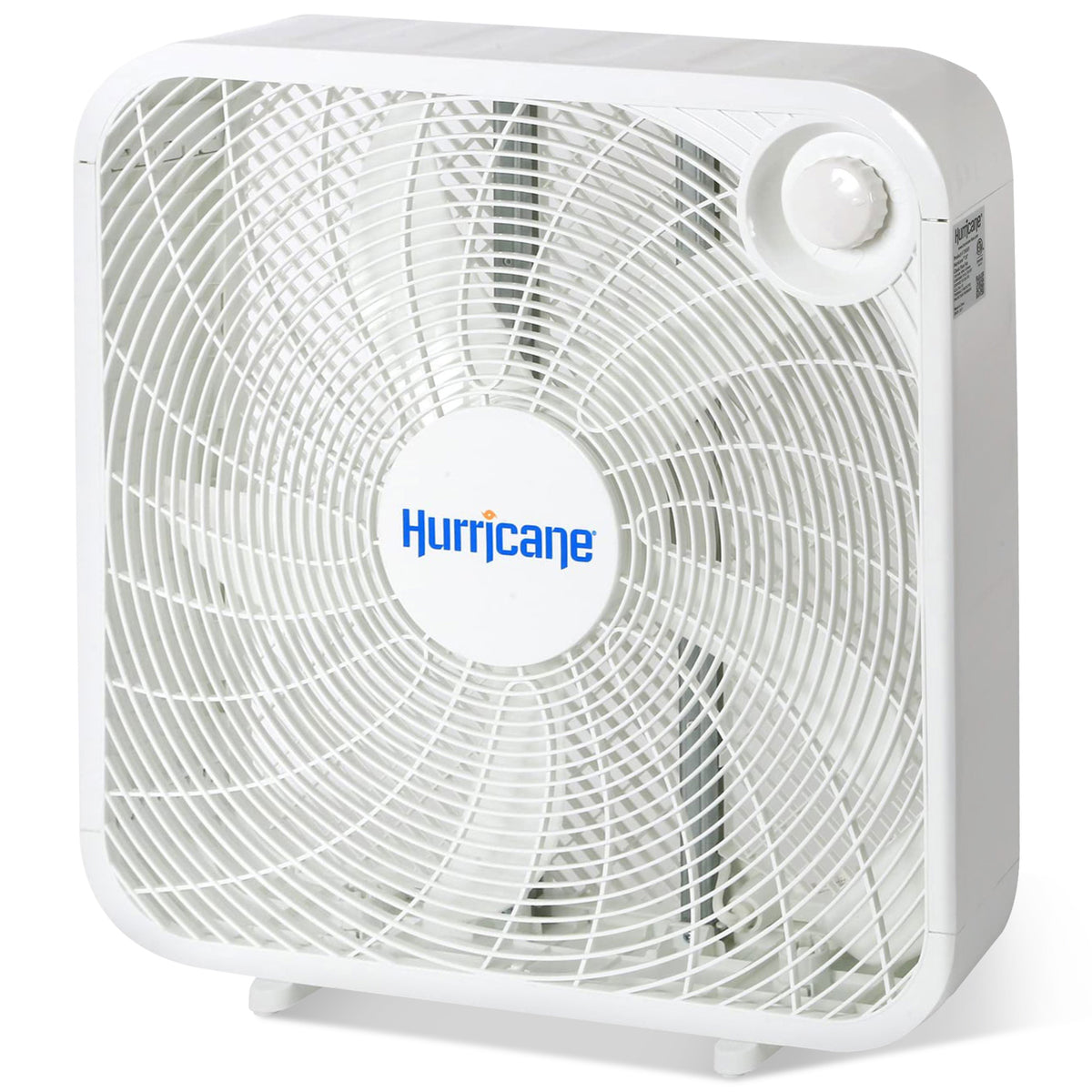Hurricane 20" Classic Series Floor Box Fan with 3 Efficient Speed Settings(Used)