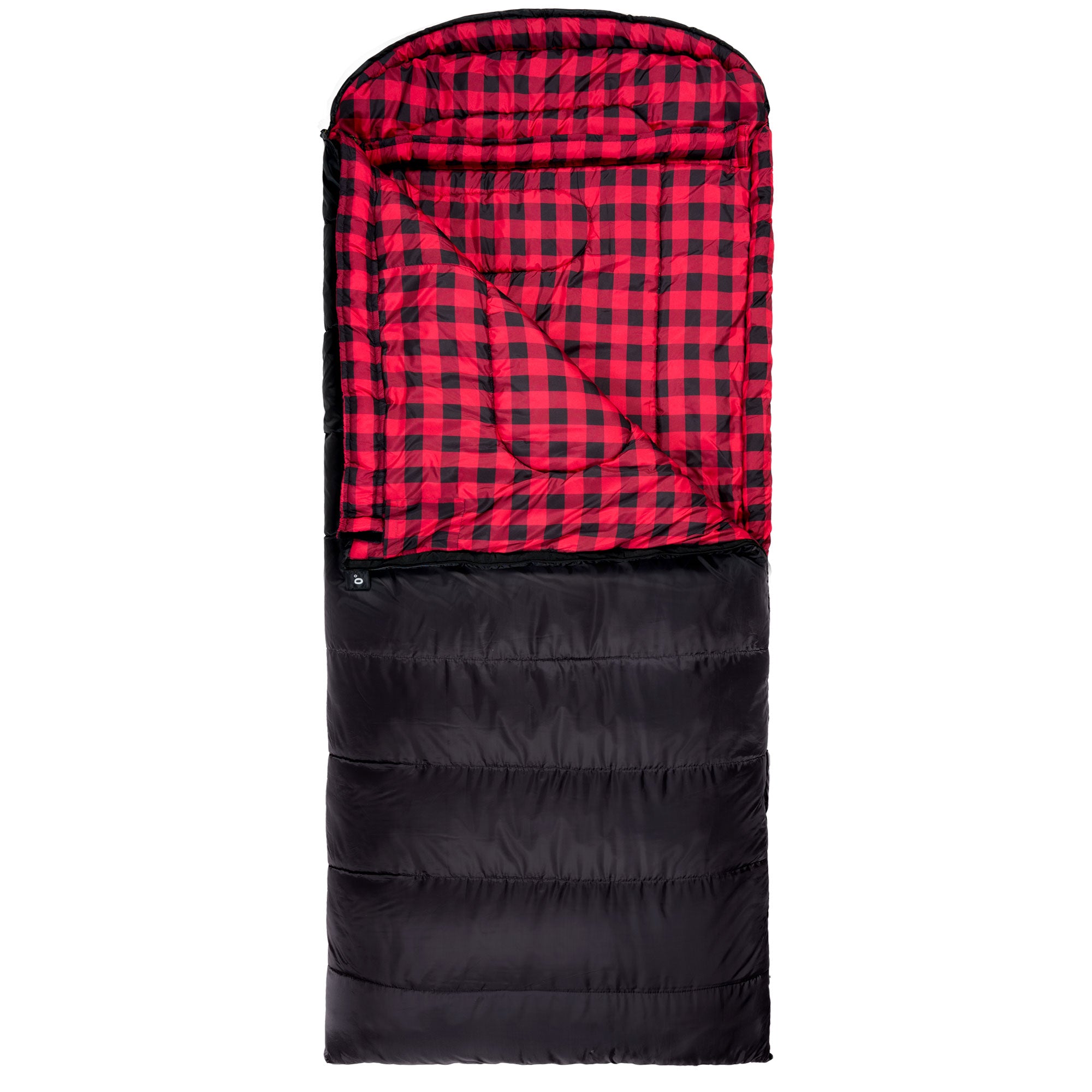 TETON Celsius XXL 0 Degree Right Zipper Sleeping Bag for Camping,Black(Open Box) - VMInnovations