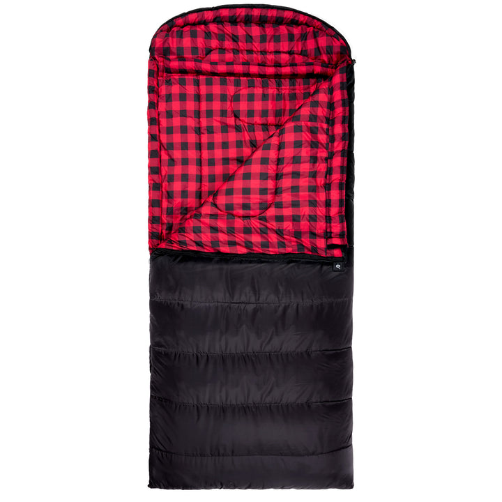 TETON Sports Celsius XXL 0 Degree Sleeping Bag for Camping, Black (Used)