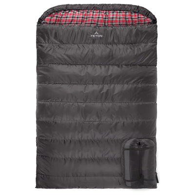 TETON Sports Mammoth 20 Degree Warm Sleeping Bags for Camping  Gray (Open Box) - VMInnovations