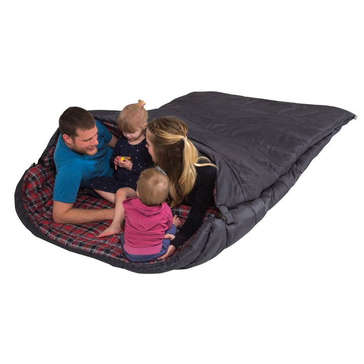 TETON Sports 20 Degree Warm Sleeping Bags for Camping & Base Camp, Gray (Used)