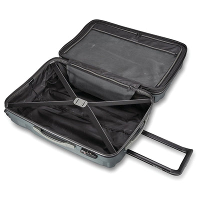 Samsonite SWERV DLX Spinner 3 Piece Carry-On, Medium & Large Luggage Set, Silver